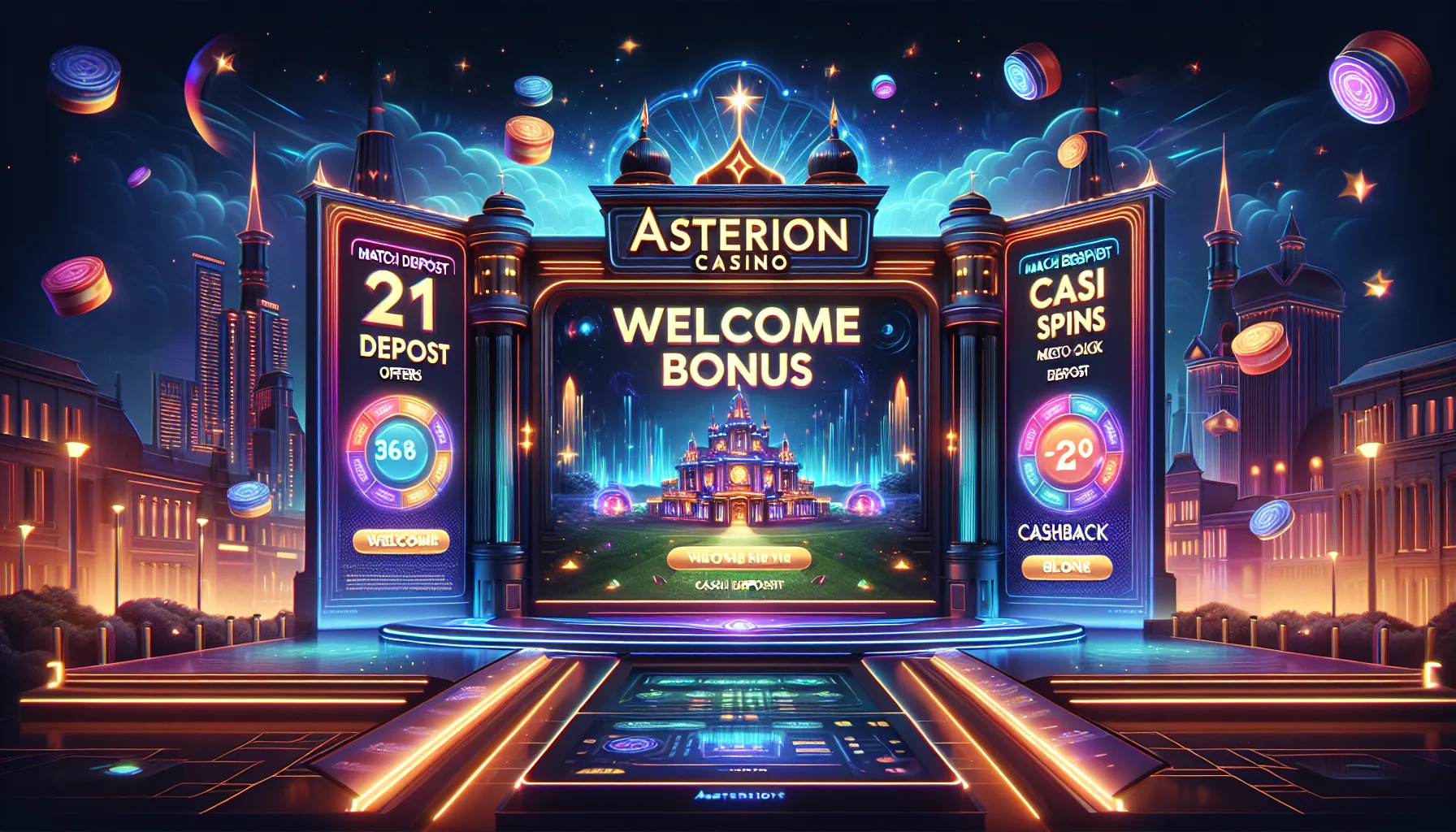 Asterion Casino NL | Get Welcome Bonuses